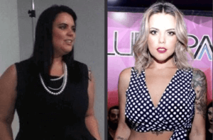 Fernanda Rizzi - Antes e depois